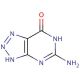 8-Azaguanine (CAS 134-58-7) - chemical structure image
