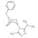 8-Benzyl-3-(3-isopropyl-5-methyl-4H-1,2,4-triazol-4-yl)-exo-8-azabicyclo[3.2.1]octane - chemical structure image