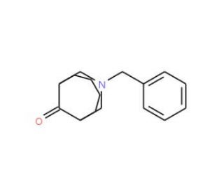8-benzyl-8-azabicyclo[4.3.1]decan-10-one - chemical structure image