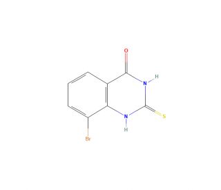 8-Bromo-2-mercaptoquinazolin-4(3H)-one (CAS 1594520-35-0) - chemical structure image