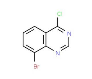 8-bromo-4-chloroquinazoline (CAS 125096-72-2) - chemical structure image