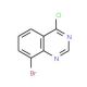 8-bromo-4-chloroquinazoline (CAS 125096-72-2) - chemical structure image