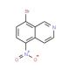 8-Bromo-5-nitroisoquinoline (CAS 252861-41-9) - chemical structure image
