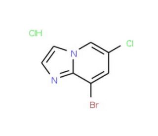 8-Bromo-6-chloroimidazo[1,2-a]pyridine, HCl (CAS 957120-39-7) - chemical structure image