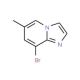 8-Bromo-6-methylimidazo[1,2-a]pyridine (CAS 136117-93-6) - chemical structure image