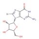 8-Bromoguanosine (CAS 4016-63-1) - chemical structure image