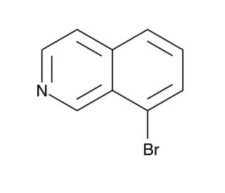 8-Bromoisoquinoline (CAS 63927-22-0) - chemical structure image