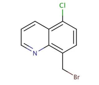 8-(bromomethyl)-5-chloroquinoline - chemical structure image
