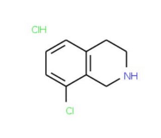 8-Chloro-1,2,3,4-tetrahydro-isoquinoline HCl (CAS 61563-33-5) - chemical structure image