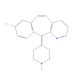 8-Chloro-11-(piperidin-4-ylidene)-11H-benzo[5,6]cyclohepta[1,2-b]pyridine (CAS 117811-20-8) - chemical structure image