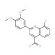 8-chloro-2-(3,4-dimethoxyphenyl)quinoline-4-carbonyl chloride - chemical structure image
