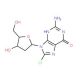 8-Chloro-2′-deoxyguanosine (CAS 437715-62-3) - chemical structure image