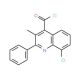 8-chloro-3-methyl-2-phenylquinoline-4-carbonyl chloride - chemical structure image