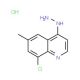 8-Chloro-4-hydrazino-6-methylquinoline hydrochloride (CAS 1171952-61-6) - chemical structure image