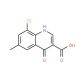 8-Chloro-4-hydroxy-6-methylquinoline-3-carboxylic acid (CAS 927800-99-5) - chemical structure image