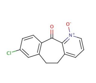 8-Chloro-5,6-dihydro-11H-benzo[5,6]cyclohepta[1,2-b]pyridin-11-one 1-Oxide (CAS 133330-59-3) - chemical structure image