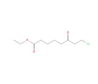 8-Chloro-6-oxo-octanoic Acid Ethyl Ester (CAS 50628-91-6) - chemical structure image