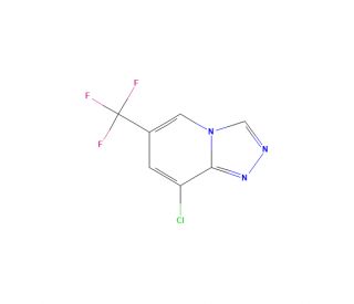 8-Chloro-6-(trifluoromethyl)-[1,2,4]triazolo[4,3-a]pyridine (CAS 478066-06-7) - chemical structure image