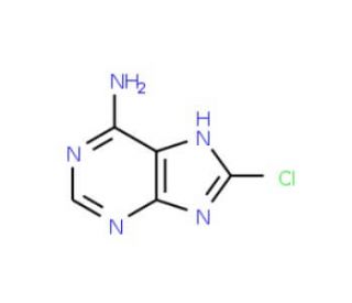 8-Chloroadenine (CAS 28128-28-1) - chemical structure image