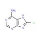8-Chloroadenine (CAS 28128-28-1) - chemical structure image