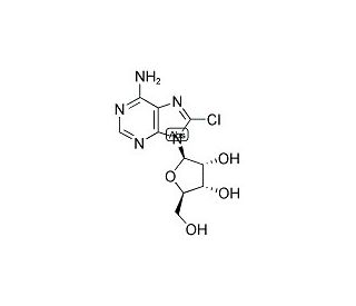 8-Chloroadenosine (CAS 34408-14-5) - chemical structure image