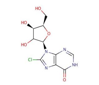 8-Chloroinosine (CAS 116285-77-9) - chemical structure image