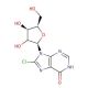 8-Chloroinosine (CAS 116285-77-9) - chemical structure image
