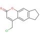 8-Chloromethyl-2,3-dihydro-1H-5-oxa-cyclopenta[b]naphthalen-6-one - chemical structure image