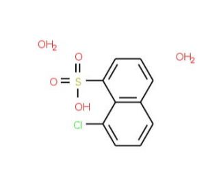8-Chloronaphthalene-1-sulfonic acid dihydrate (CAS 1171630-97-9) - chemical structure image