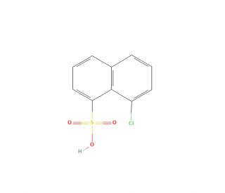 8-Chloronaphthalene-1-sulphonic acid (CAS 145-74-4) - chemical structure image