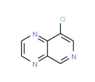 8-Chloropyrido[3,4-b]pyrazine (CAS 929074-47-5) - chemical structure image