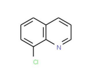 8-Chloroquinoline (CAS 611-33-6) - chemical structure image