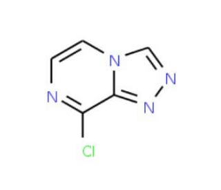 8-Chlorotriazolo[4,3-a]pyrazine (CAS 68774-77-6) - chemical structure image