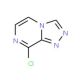 8-Chlorotriazolo[4,3-a]pyrazine (CAS 68774-77-6) - chemical structure image