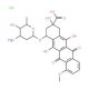 8-Desacetyl-8-carboxy Daunorubicin Hydrochloride (CAS 58199-96-5) - chemical structure image