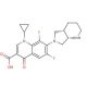 8-Desmethoxy-8-fluoro Moxifloxacin (CAS 151213-15-9) - chemical structure image