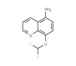 8-(difluoromethoxy)quinolin-5-amine - chemical structure image