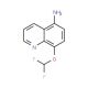 8-(difluoromethoxy)quinolin-5-amine - chemical structure image