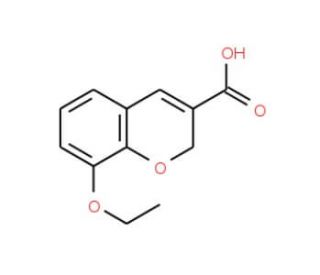 8-ethoxy-2H-chromene-3-carboxylic acid - chemical structure image
