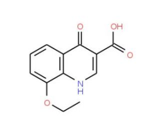 8-Ethoxy-4-hydroxy-quinoline-3-carboxylic acid - chemical structure image