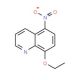 8-Ethoxy-5-nitroquinoline (CAS 19746-57-7) - chemical structure image