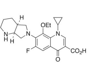 8-Ethoxy Moxifloxacin (CAS 1029364-75-7) - chemical structure image