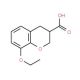 8-ethoxychromane-3-carboxylic acid - chemical structure image