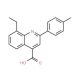 8-ethyl-2-(4-methylphenyl)quinoline-4-carboxylic acid - chemical structure image