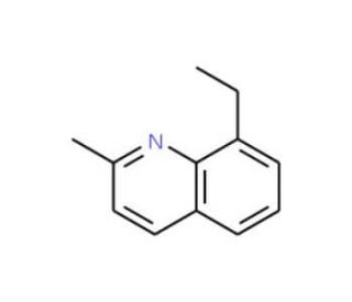8-Ethyl-2-methylquinoline (CAS 72804-93-4) - chemical structure image