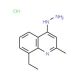 8-Ethyl-4-hydrazino-2-methylquinoline hydrochloride (CAS 1172882-67-5) - chemical structure image