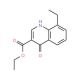 8-Ethyl-4-hydroxyquinoline-3-carboxylic acid ethyl ester (CAS 63136-14-1) - chemical structure image