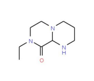8-ethylhexahydro-2H-pyrazino[1,2-a]pyrimidin-9(6H)-one - chemical structure image