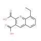 8-Ethylquinoline-2,3-dicarboxylic acid (CAS 948291-43-8) - chemical structure image