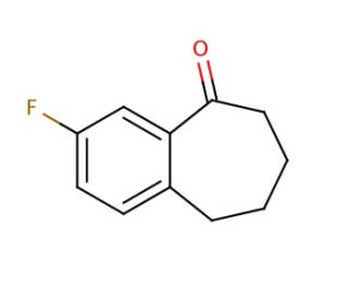 8-Fluoro-1-benzosuberone (CAS 24484-21-7) - chemical structure image